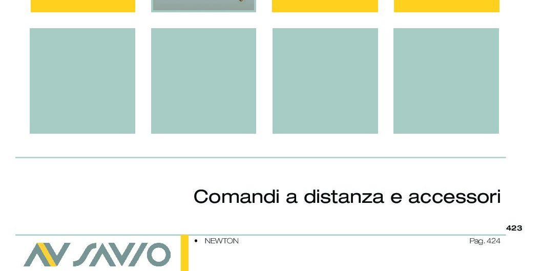 Comandi a distanza e accessori